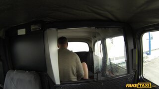 Fake Taxi - With No Cash This Pretty Babe Swallows Up All Of Cabbie's Cock - 08/01/2013