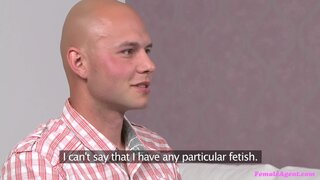 Female Agent - Bald Guy Fucks Agent Long And Hard From Behind - 08/17/2013