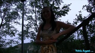 Public Agent - A Public Fucking Ends In Hottie's Ass Drenched In Cum - 08/23/2013