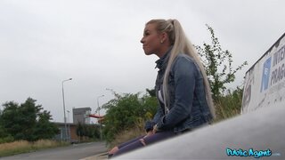 Public Agent - A Bus Stop Blowjob Turns Into A Public Fuckfest - 09/03/2013