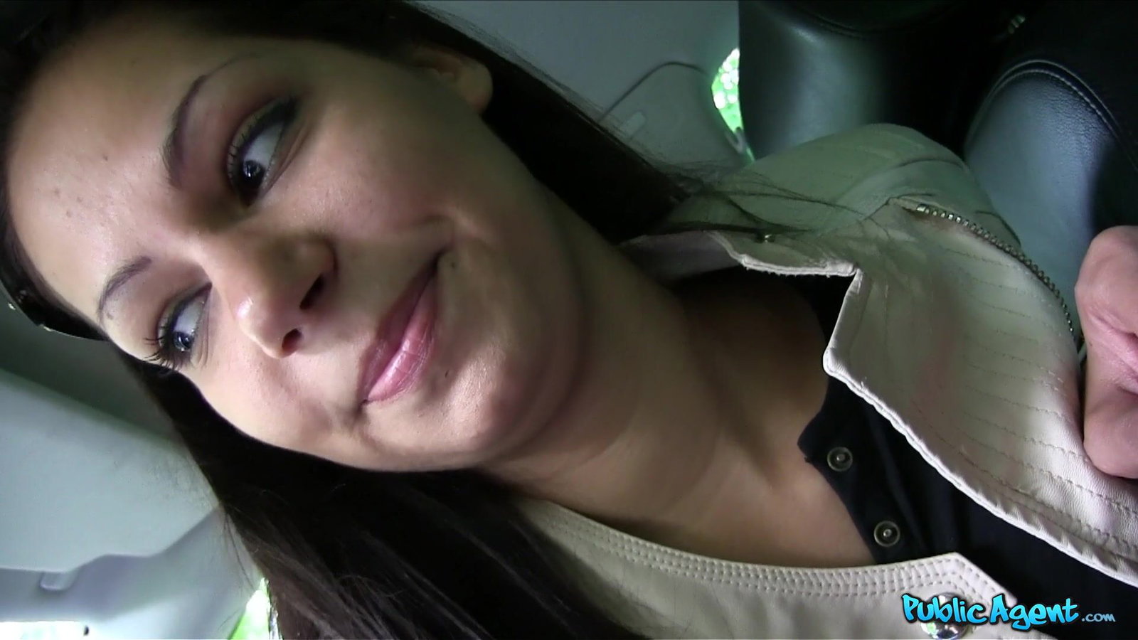 Public Agent - Lost Brunette Finds Her Way Onto Stranger's Thick Cock - 09/10/2013