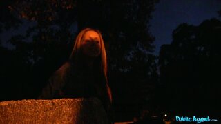 Public Agent - Brunette's Big Tits Make Stranger Horny - 09/20/2013
