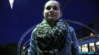 Public Agent - Babe With No Ticket Will Have To Take Stranger's Cum On Her Ass - 10/01/2013