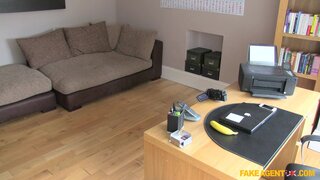 Fake Agent UK - Busty South African Blonde Takes All The Dick She Can - 10/03/2013