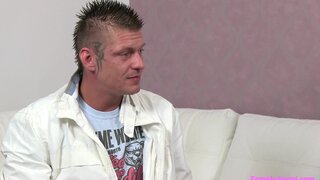 Female Agent - Punk Rocker Sprays A Hot Cumshot On Agent's Pussy - 10/11/2013