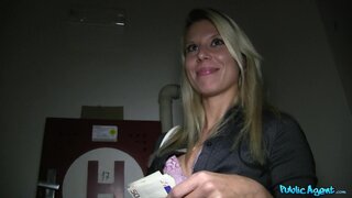 Public Agent - Money Makes Pretty Blonde Fuck And Suck Stranger's Cock - 11/15/2013