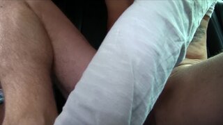 Fake Taxi - Pretty Blonde Heading To Airport Gives Cabbie Head Instead - 11/21/2013