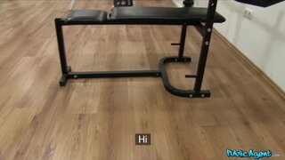 Public Agent - Stranger's Thick Cock Delights Blonde Babe At The Gym - 11/26/2013