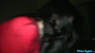 Public Agent - Brunette Takes A Stranger's Hot Cumshot Thinking He's A Talent Agent - 12/17/2013