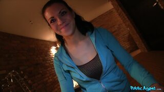Public Agent - Fitness Babe Gets Her Tits Out And Fucks Fake Instructor - 12/20/2013