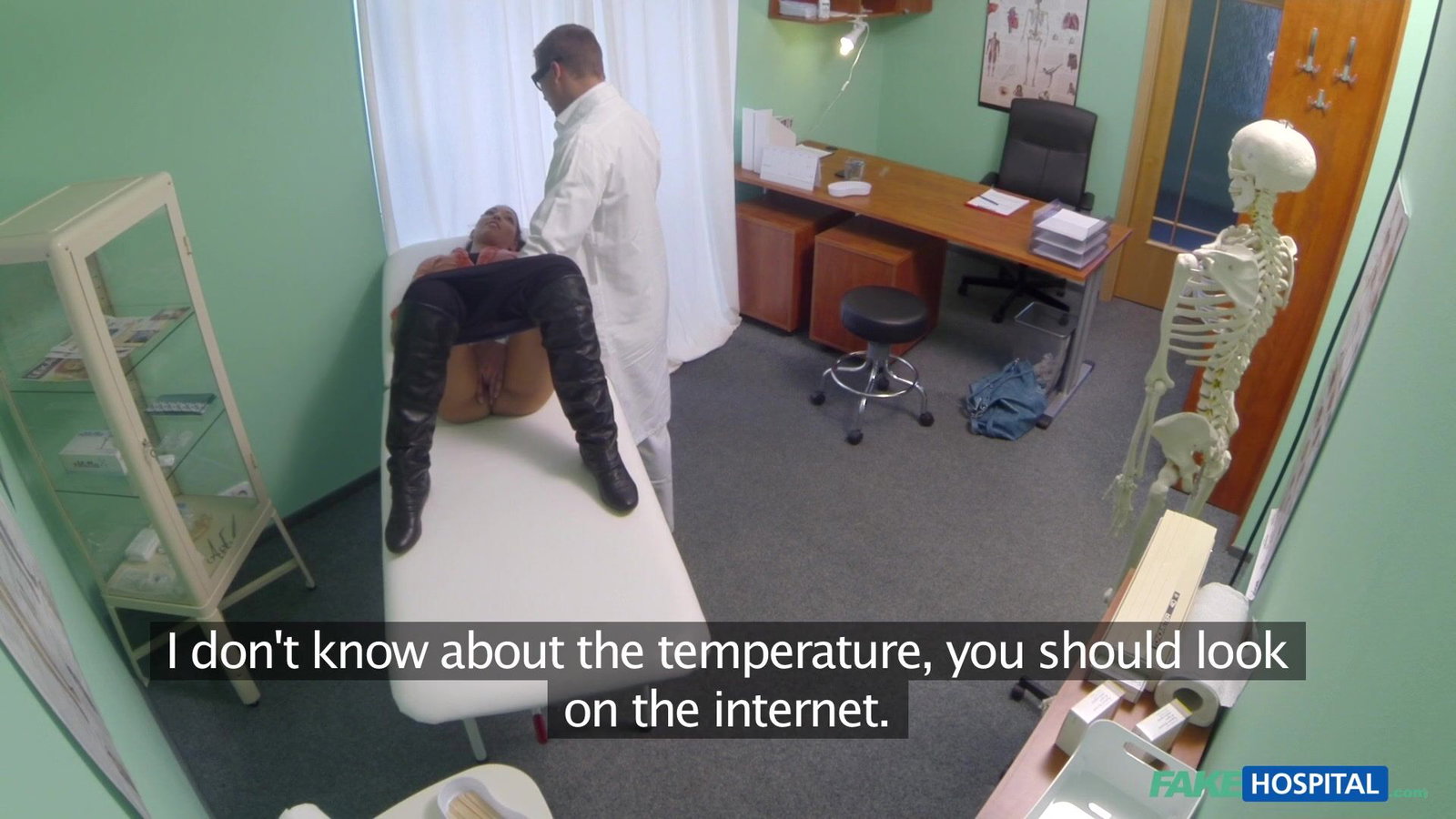 Fake Hospital - Woman With Fertility Problems Gets A Dose Of Doctor's Dick - 12/20/2013