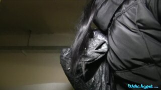 Public Agent - Pretty Woman Takes A Mouthful Of Stranger's Cum For A Free Phone - 12/24/2013