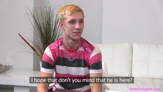 Female Agent - Boy Becomes A Man Through The Fucking Prowess Of Agent's Pussy - 01/03/2014