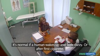 Fake Hospital - Hot young ass talked into full examination takes a creampie - 01/04/2014