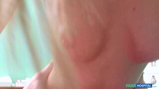 Fake Hospital - Hot young ass talked into full examination takes a creampie - 01/04/2014