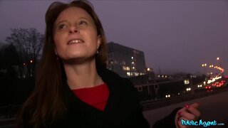 Public Agent - Hot Young Woman Shows Stranger Just How Deep Her Pussy Is - 01/03/2014