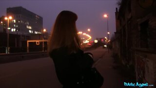 Public Agent - Hot Young Woman Shows Stranger Just How Deep Her Pussy Is - 01/03/2014
