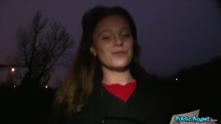 Public Agent - Hot Young Woman Shows Stranger Just How Deep Her Pussy Is - 01/03/2014