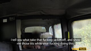 Fake Taxi - Tanned Hottie Gives Cabbie A Backseat Fucking - 01/06/2014