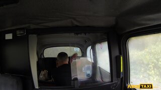 Fake Taxi - Tanned Hottie Gives Cabbie A Backseat Fucking - 01/06/2014