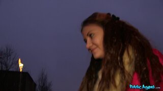 Public Agent - Kinky Brunette Demands Stranger Fucks Her Hard - 01/07/2014