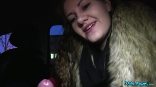Public Agent - Kinky Brunette Demands Stranger Fucks Her Hard - 01/07/2014