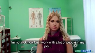 Fake Hospital - Internal creampie medicine for hot blonde - 01/18/2014