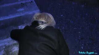 Public Agent - Curvy Blonde Takes All Of Stranger's Cock Deep Inside Her Pussy - 01/21/2014