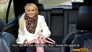 Fake Taxi - Nice Blonde Cutie Turns Naughty When Cabbie Get's Horny - 01/30/2014