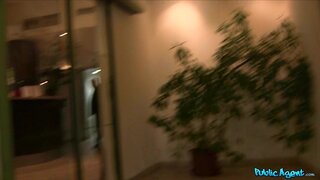 Public Agent - Short Haired Woman Gets A Special Offer For Stranger's Cock - 01/31/2014