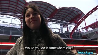 Public Agent - Stranger Finds An Easy Pussy To Fuck In Public - 02/04/2014