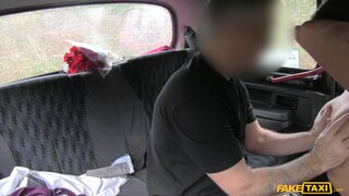 Fake Taxi - Horny Brunette Cheats On Fiancé One Last Time On Valentine's Day - 02/13/2014