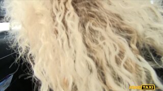 Fake Taxi - Frizzy Haired Blonde Gets A Mouthful of Cabbie Cock - 02/17/2014