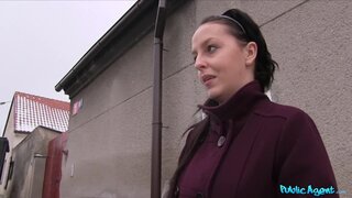 Public Agent - Broke College Student Jumps On Stranger's Dick To Pay For School - 02/18/2014