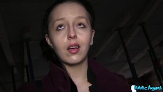 Public Agent - Broke College Student Jumps On Stranger's Dick To Pay For School - 02/18/2014