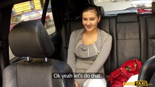 Fake Taxi - This Hot Brunette Sucks And Fucks Her Way Out Of Paying Taxi Fare - 03/03/2014