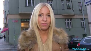 Public Agent - Blonde Lost In Prague Finds Herself Sucking On Stranger's Cock - 03/18/2014
