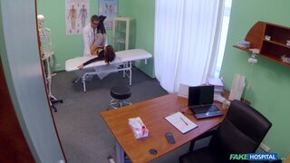 Fake Hospital - Doctor Turns Busty Patient's Moans of Pain Into Moans Of Pleasure - 03/31/2014