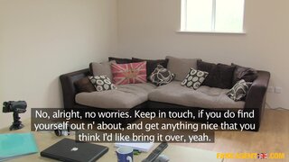Fake Agent UK - Pale Beauty Gives Agent A Ride On Her Huge Enhanced Tits - 04/01/2014