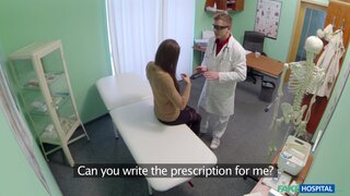 Fake Hospital - Doctor Perscribes Depressed Patient A Lood Licking And A Hard Fucking - 04/03/2014