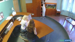 Fake Hospital - Doctor Gives His New Receptionist A Full Body Fucking - 04/17/2014