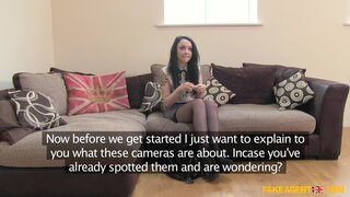 Fake Agent UK - Tattooed Hottie Has Her Holes Filled By Casting Agent - 04/18/2014