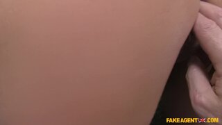 Fake Agent UK - Young Blonde Babe Gives Up On Her Modeling Dreams To Suck Cock - 04/26/2014