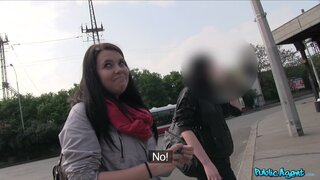 Public Agent - Stranger Offers Nerdy Blonde A Modeling Job If She Fucks Him Outdoors - 05/09/2014