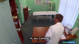 Fake Hospital - Patient With No Health Insurance Pays With Blowjobs And Fucking - 05/26/2014