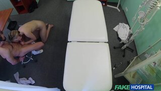 Fake Hospital - Horny MILF Jumps On New Doctor's Dick - 06/02/2014