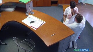 Fake Hospital - Busty Ex-Porn Star Uses Her Amazing Body To Pass Job Interview - 06/05/2014