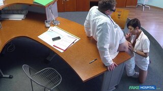 Fake Hospital - Busty Ex-Porn Star Uses Her Amazing Body To Pass Job Interview - 06/05/2014