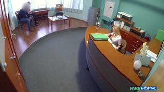 Fake Hospital - Attactive Blonde Decides To Strike Deal With Doctor For Sex - 06/09/2014