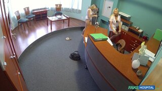 Fake Hospital - Attactive Blonde Decides To Strike Deal With Doctor For Sex - 06/09/2014
